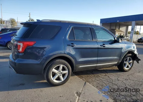2017 Ford Explorer Xlt z USA, uszkodzony, nr VIN 1FM5K8D81HGD97375